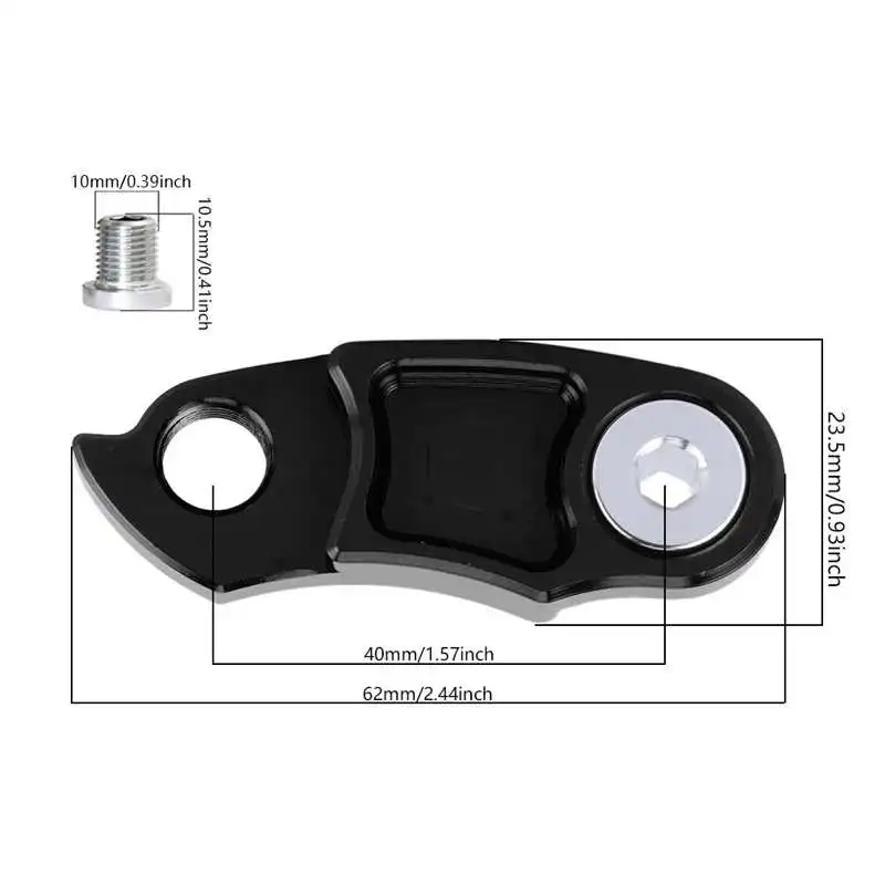 

Bicycle Rear Derailleur Hanger Extension Extender Frame Gear Tail Hook Extender For MTB Mountain Road Bike