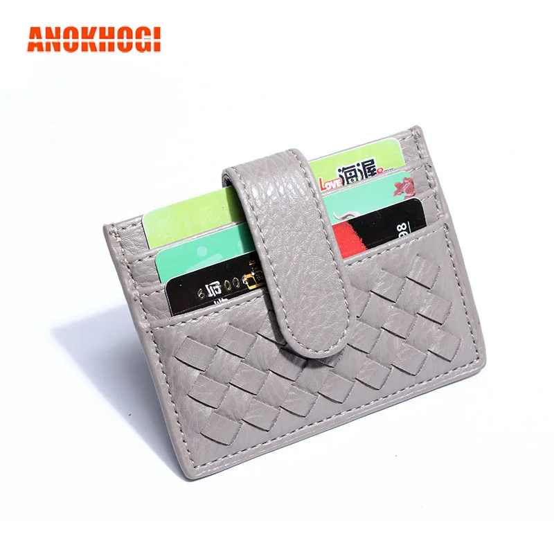 Candy Color Women Business Card Holder Credit Business Card Case Wallet Coin Purse B789