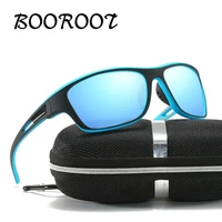 mens polarized sunglasses colorful film glasses dustproof sports sun glasses uv400 male mirror eyewear booroot