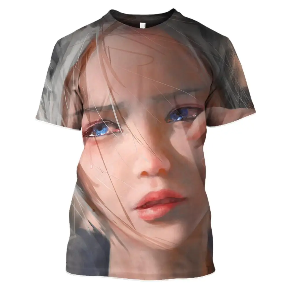 WSFK2019 новый продукт распродажа футболка с привидением нож покемон 3D печать одежда