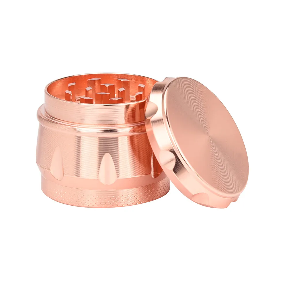 4 секционный измельчитель для специй с Металл травяные травы табака дым