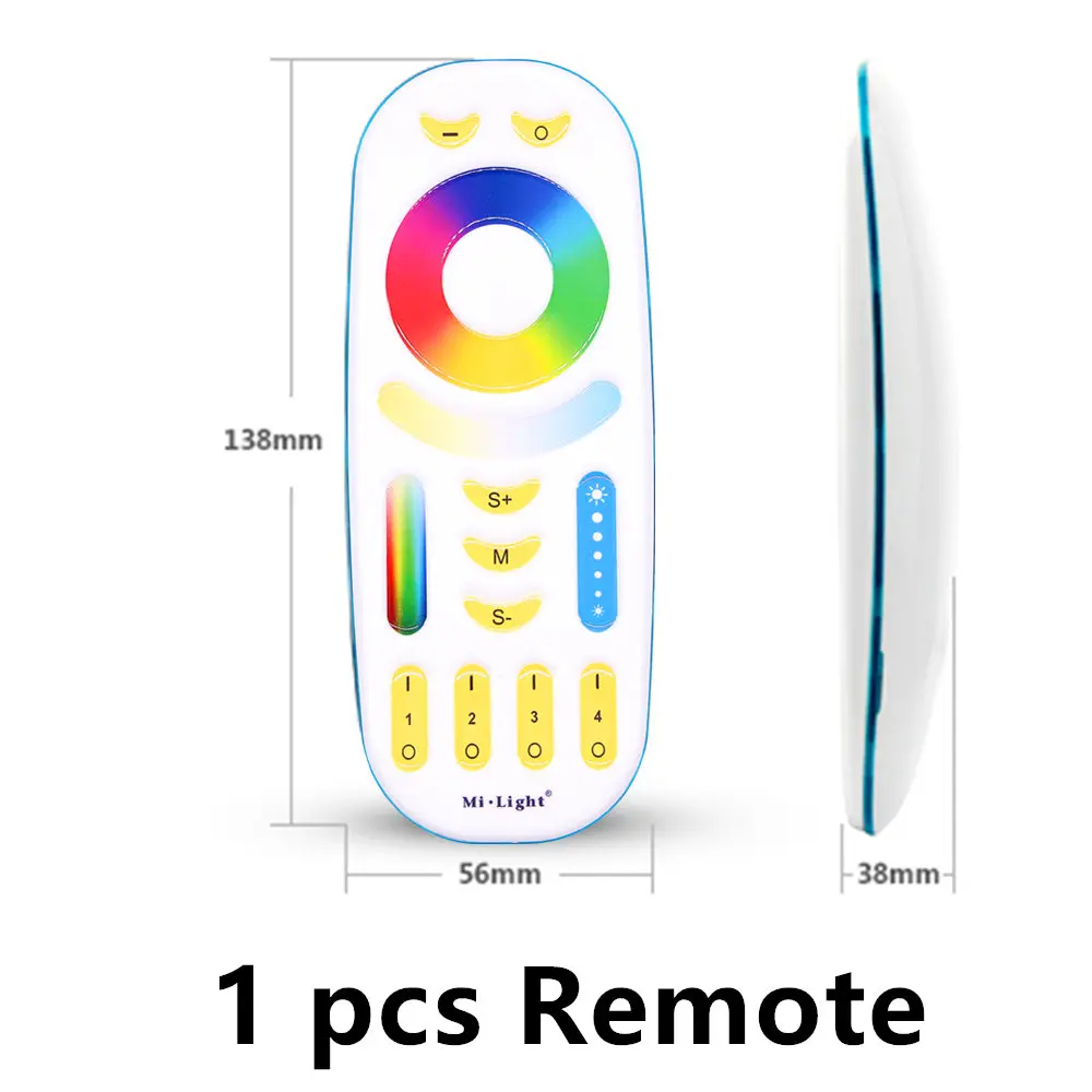 Новая стандартная Светодиодная лампа GU10 4 Вт RGB + CCT лампы для украшения помещений