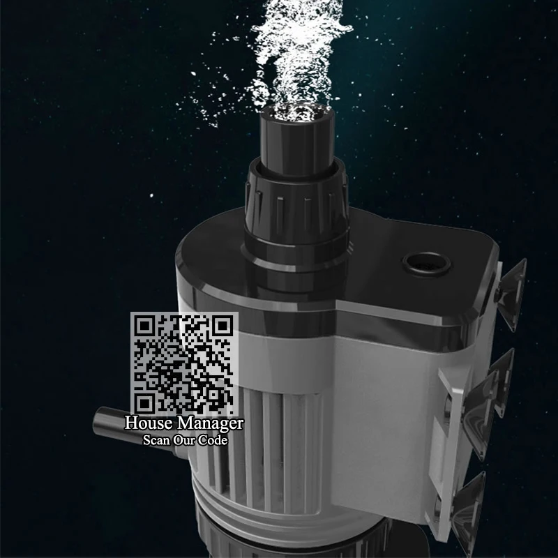 6/10/14 Вт аквариумный фильтр насос для маленького среднего аквариума 3 вида стилей