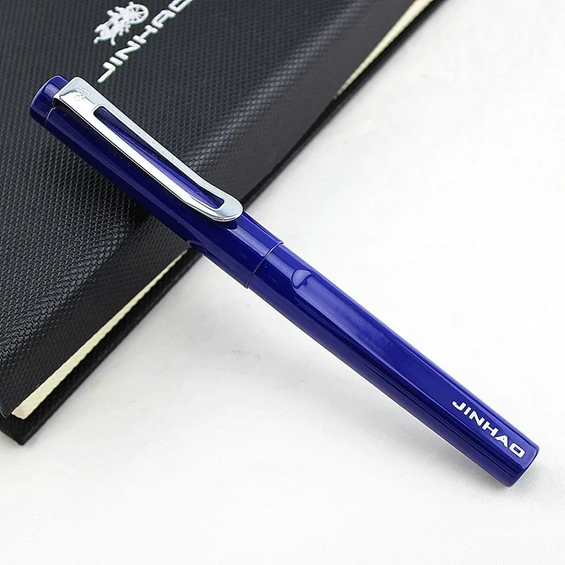Металлическая шариковая ручка JINHAO новый модный стиль точка 0 7 мм Красивая синяя