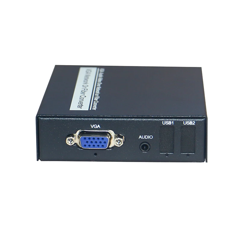 Расширитель VGA оптоволоконный преобразователь видео аудио в оптический