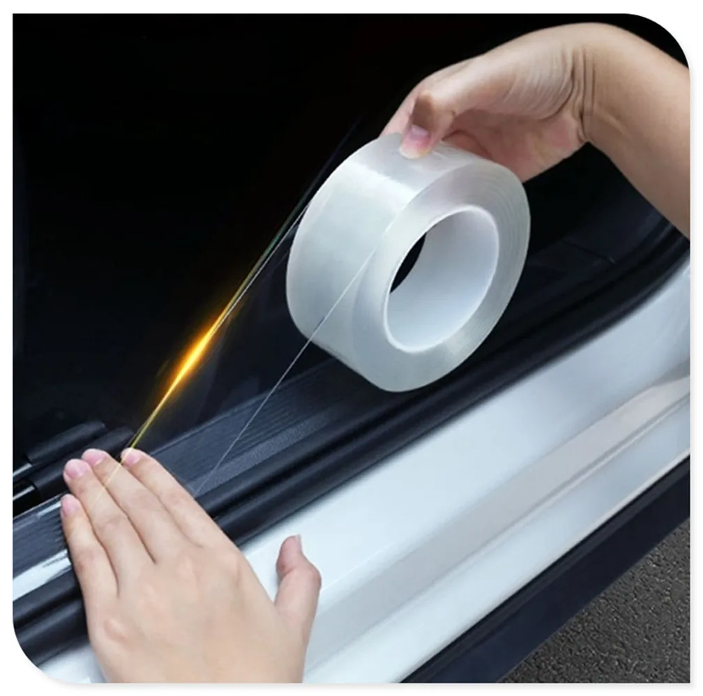 

car Protective Trunk Door Sill Film Accessories for Ford FG F-350 F-250 E-Series Crown BF 4-Trac Interceptor