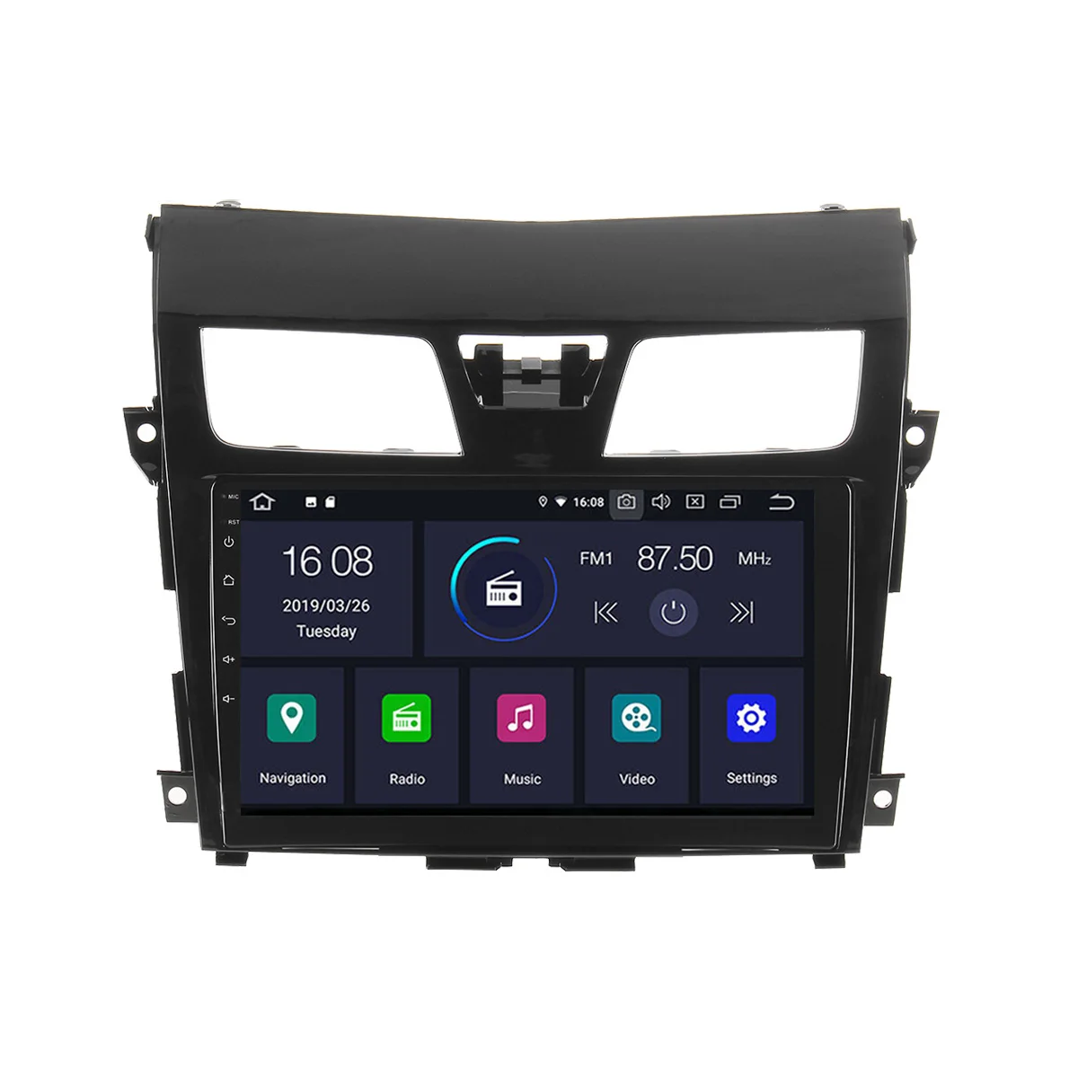 YUEHOO 10,1 дюймов 2 DIN Android 9,0 автомобильный стерео Мультимедийный MP5 плеер gps wifi FM AM радио для Nissan Altima Teana 2013