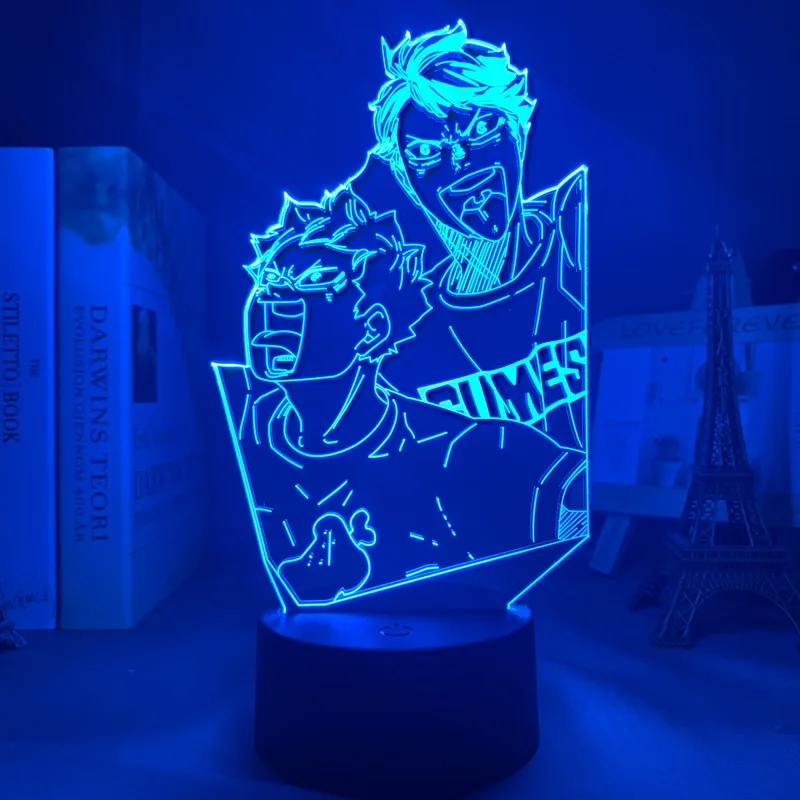 Ночсветильник В Стиле Аниме Haikyuu для спальни Декор ночсветильник детей подарок