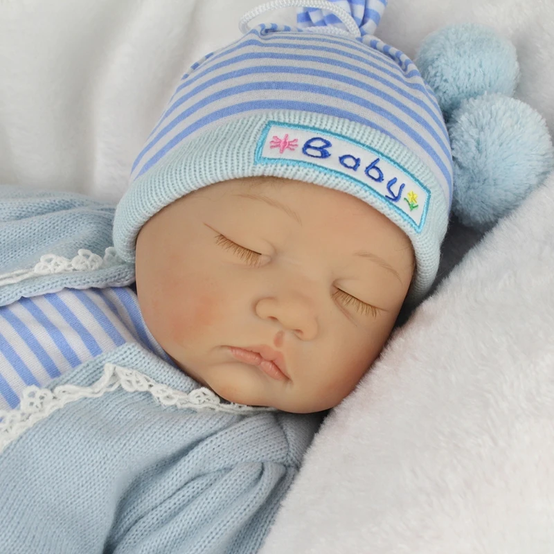 

Baby Dolls 55 cm Full Silicone Vinyl Body Rebirth Doll, Beautiful Like Real Dolls Lifelike Cute Toy Reborn Baby Reborn