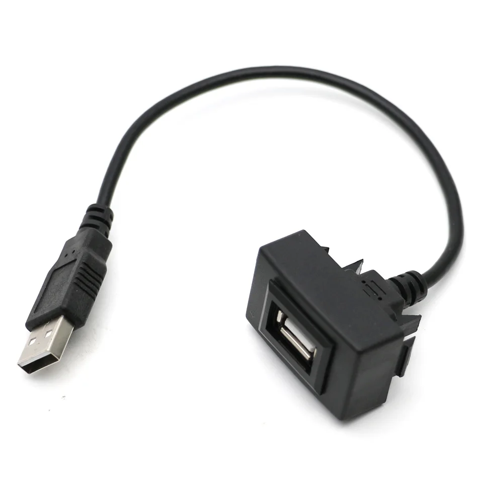 Автомобильный разъем для Mazda BT50 pro Линия удлинитель USB Интерфейс адаптер кабель Ford