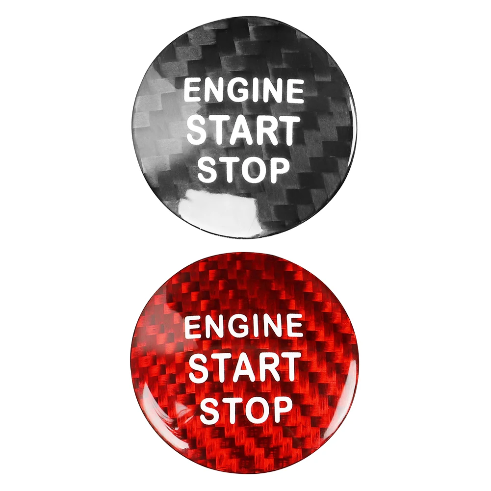 

Engine START STOP Button Trim Key Decor Stickers Car Engine Button Replace Cover for Toyota Auto Styling Parts