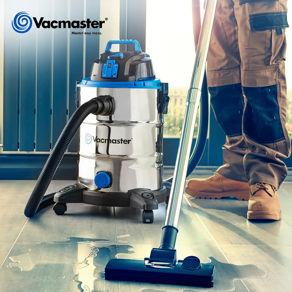 Vacmaster Мокрый сухой пылесос 30L 1500W Мощность Фул гараж Вакуумный пакет для хранения &