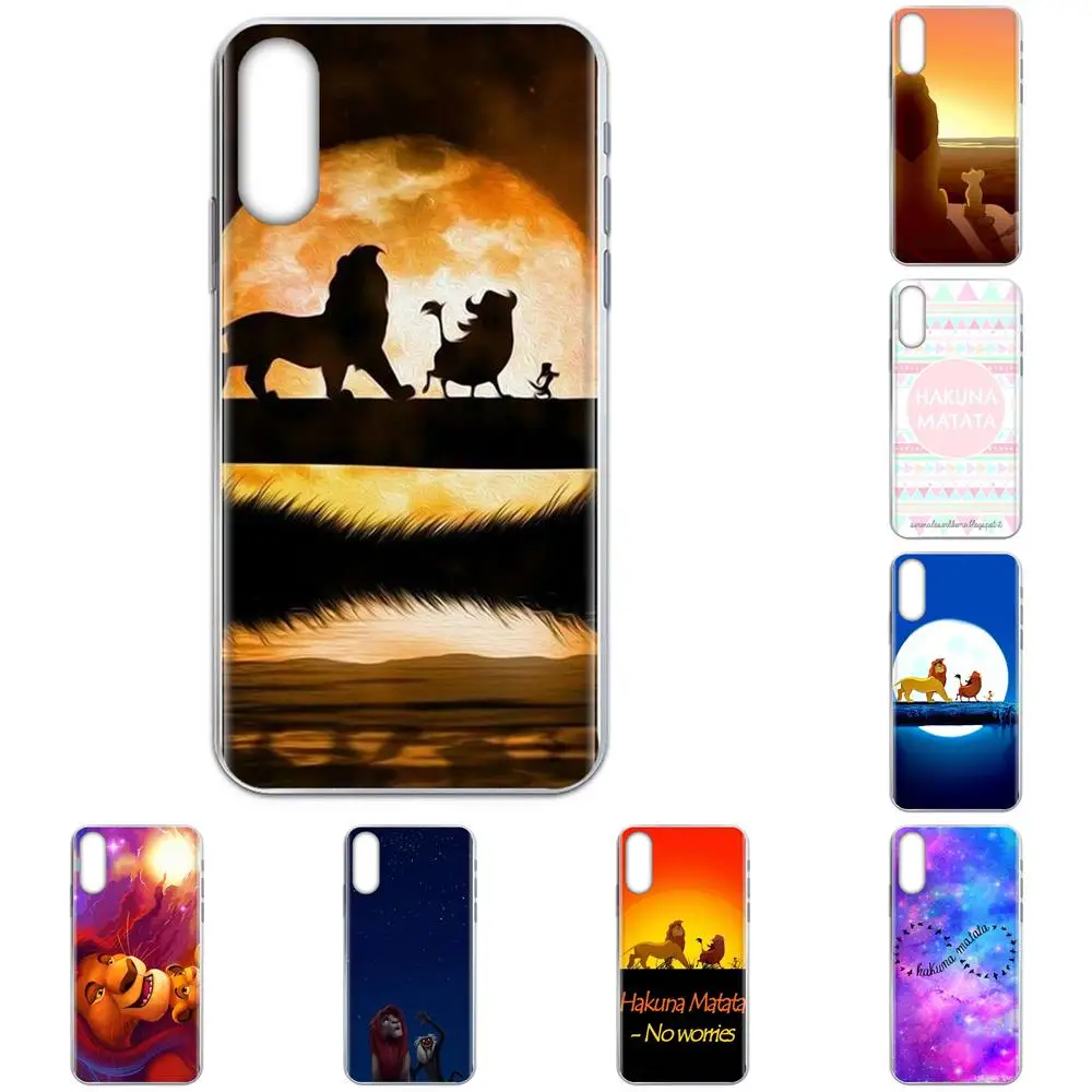 Новое поступление ТПУ художественное изделие Hakuna Matata Король Лев для Galaxy J1 J2 J3 J330 J4