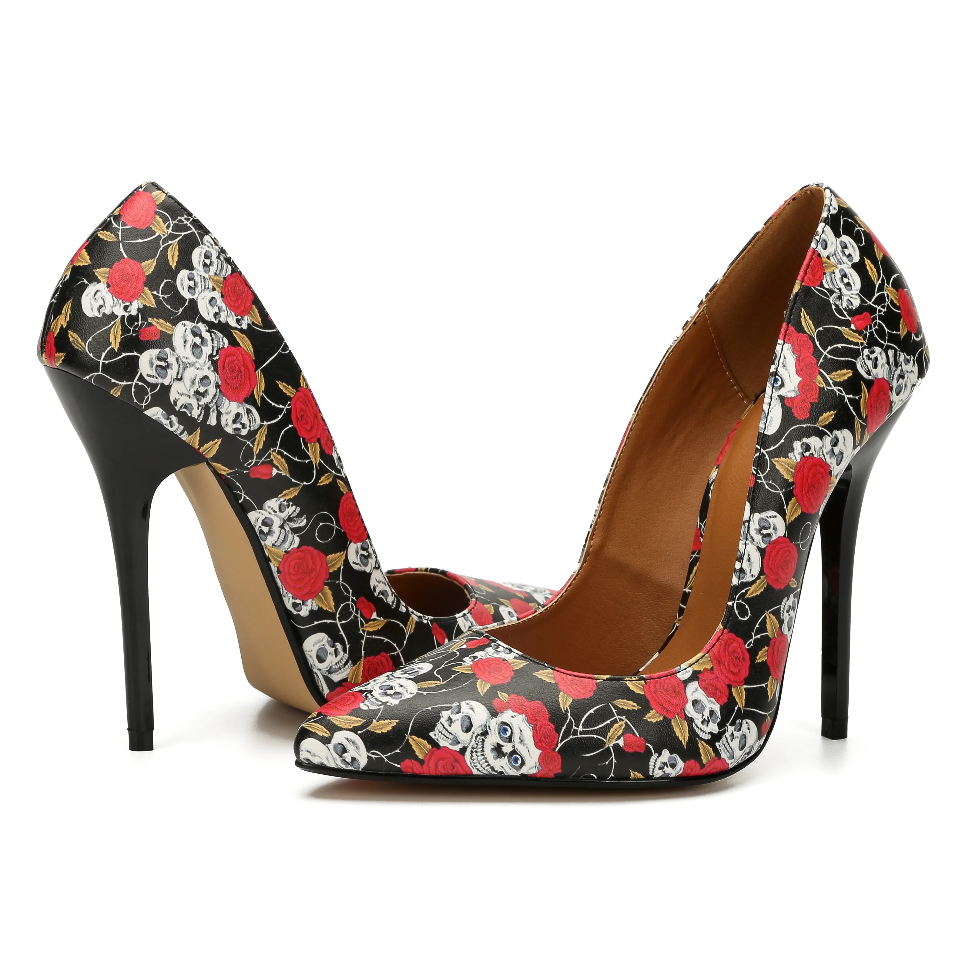 LLXF/Большие размеры: 45, 46, 47, 48, 49; zapatos mujer; женские красные модельные туфли на тонком металлическом каблуке 14 см; Pantent; кожаные туфли-лодочки с острым носком для костюмированной вечеринки