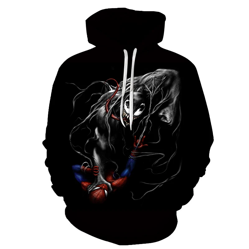 

Innovation 3D Tyrannosaurus print Men's Hoodie 2021 Hip-Hop Loose Sweatshirt Hooded Coat Autumn Thin Male and Female Pullover6XL