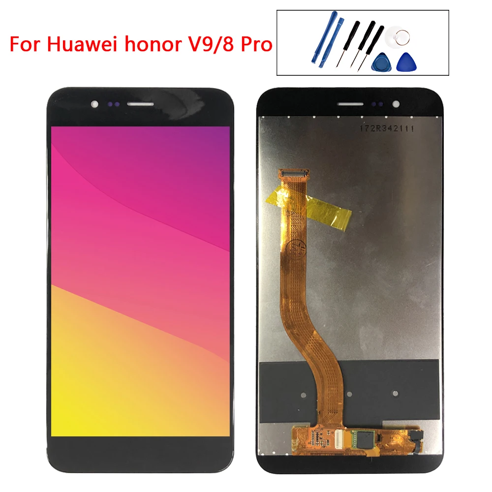 2560*1440 для Huawei Honor 8 Pro LCD V9 дисплей сенсорный датчик экрана в сборе с рамкой DUK L09 AL20