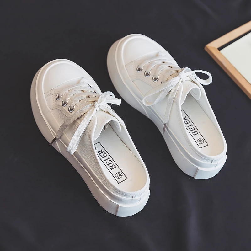 

У этой модели нет пятки матерчатые женские кроссовки; Женская летняя 2021