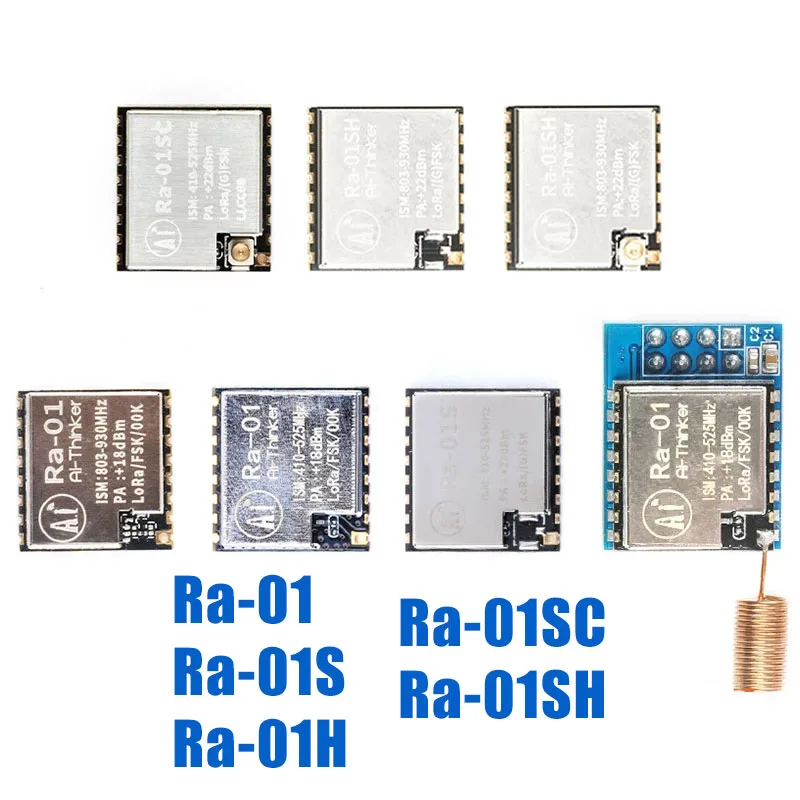 Ra-01 LoRa Wi-Fi беспроводная передача, Ra-01SC Ra-01SH Ra-01S Lora, модуль широкого спектра 433 МГц 868 МГц SX1276 SPI/UART