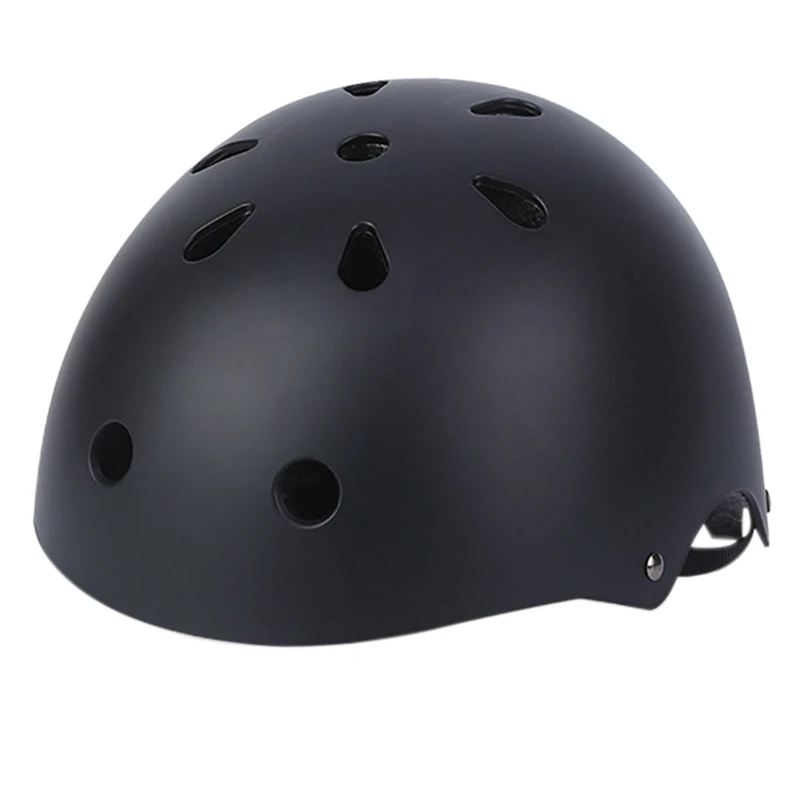 

Новый велосипедный шлем для взрослых Регулируемый легкий мульти-спортивный шлем скейтборд шлем для MTB велосипед Скутер черного цвета