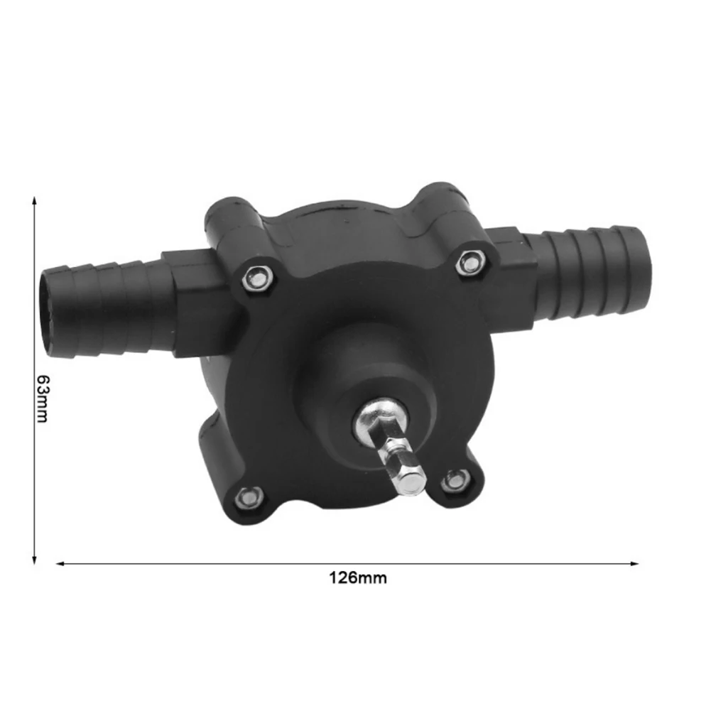 

Portable Electric Drill Pump Diesel Oil Fluid Water Pump Mini Hand Self-priming Liquid Transfer Pumps Home Garden Outdoor Tool