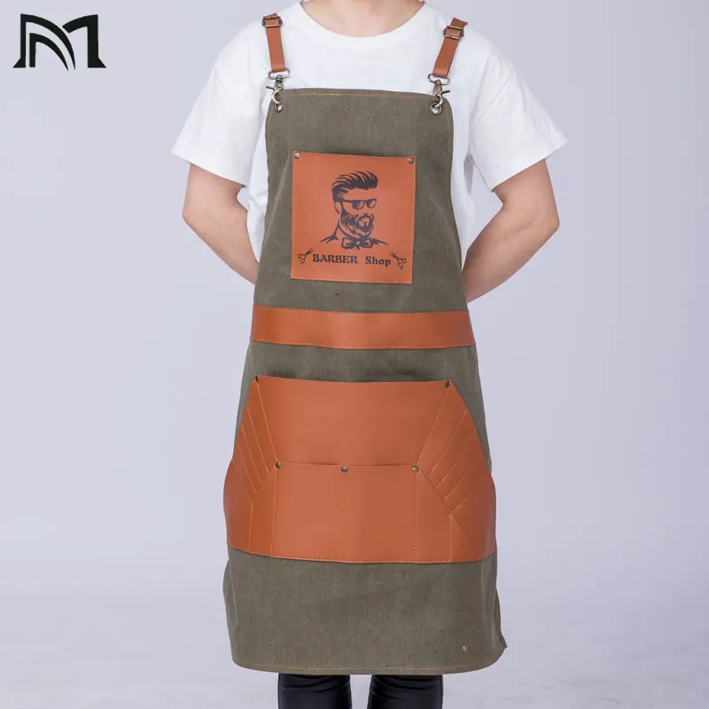 Salons Hairdressing Cape for Hair Cutting Apron Oxford Buga Barber Pocket Dyeing Hairdresser Antifouling Cloth |