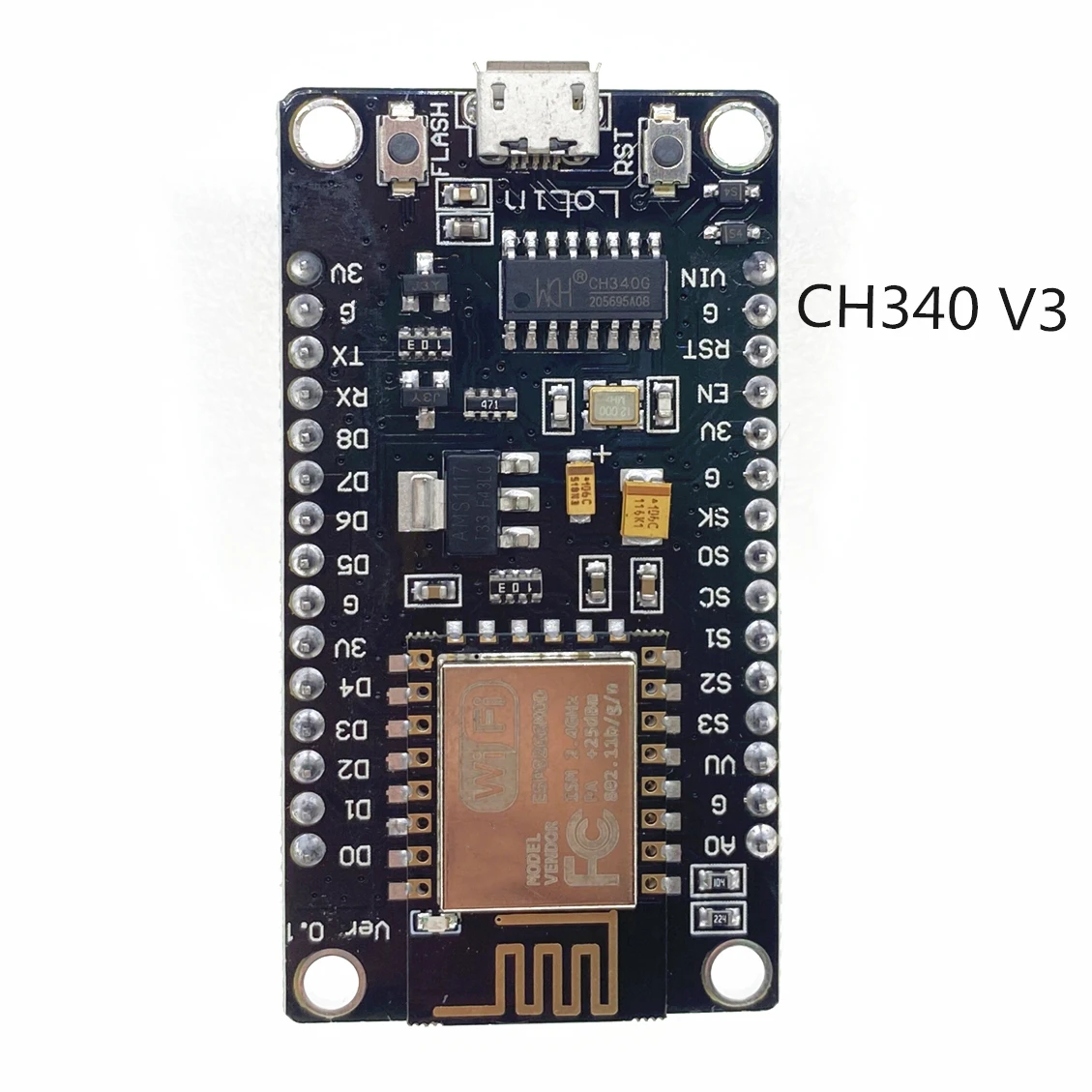 Беспроводной модуль CH340 CP2102 NodeMcu V3 V2 Lua WIFI плата для интернет-вещей на основе ESP8266