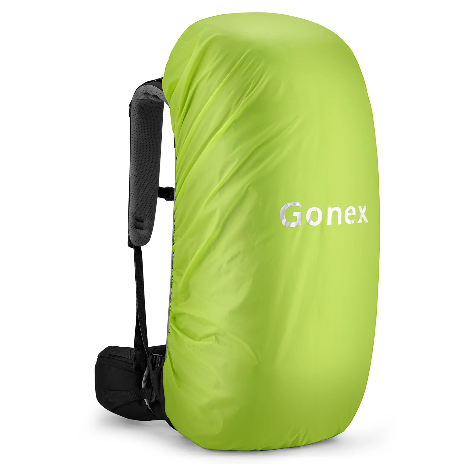 Gonex 55/65L альпинистский рюкзак сверхмощный Открытый походный рюкзак водостойкий рюкзак Кемпинг дождевик входит в комплект