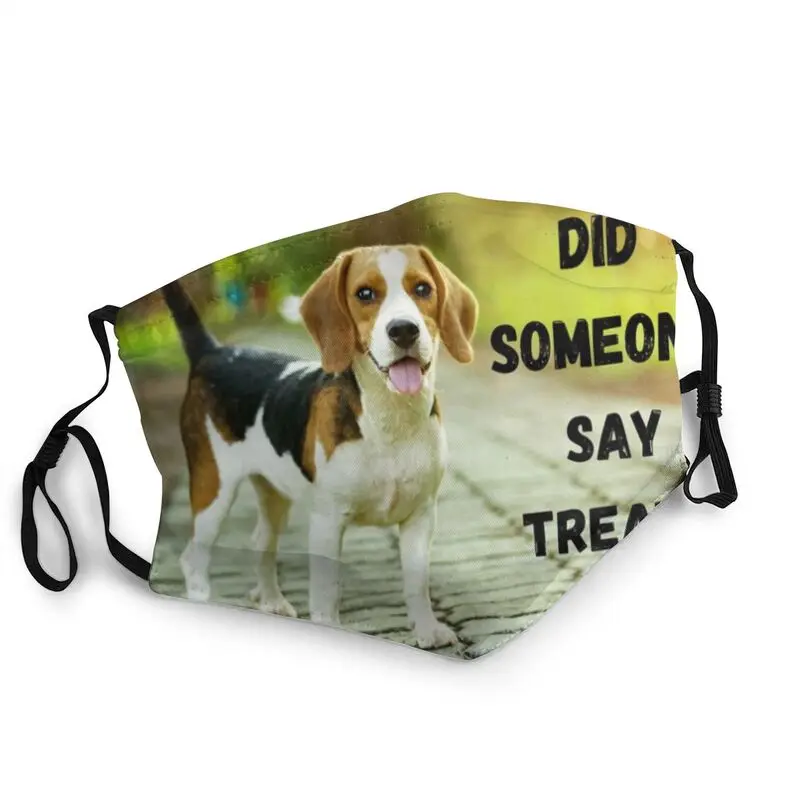 

Очаровательная маска Beagle Loves Treats Пыленепроницаемая неодноразовая маска для лица Защитная маска Мужской Женский Мужской Респиратор маска д...