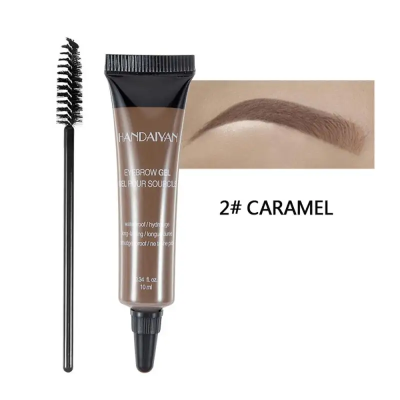 

HANDAIYAN Eyebrow Cream Eyebrow Tint Makeup Waterproof Eyebrow Pomade Gel Enhancer Cosmetic Eye Makeup Eye Brow Cream with Brush