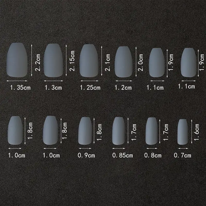 24 шт. накладные ногти карамельного цвета | Красота и здоровье