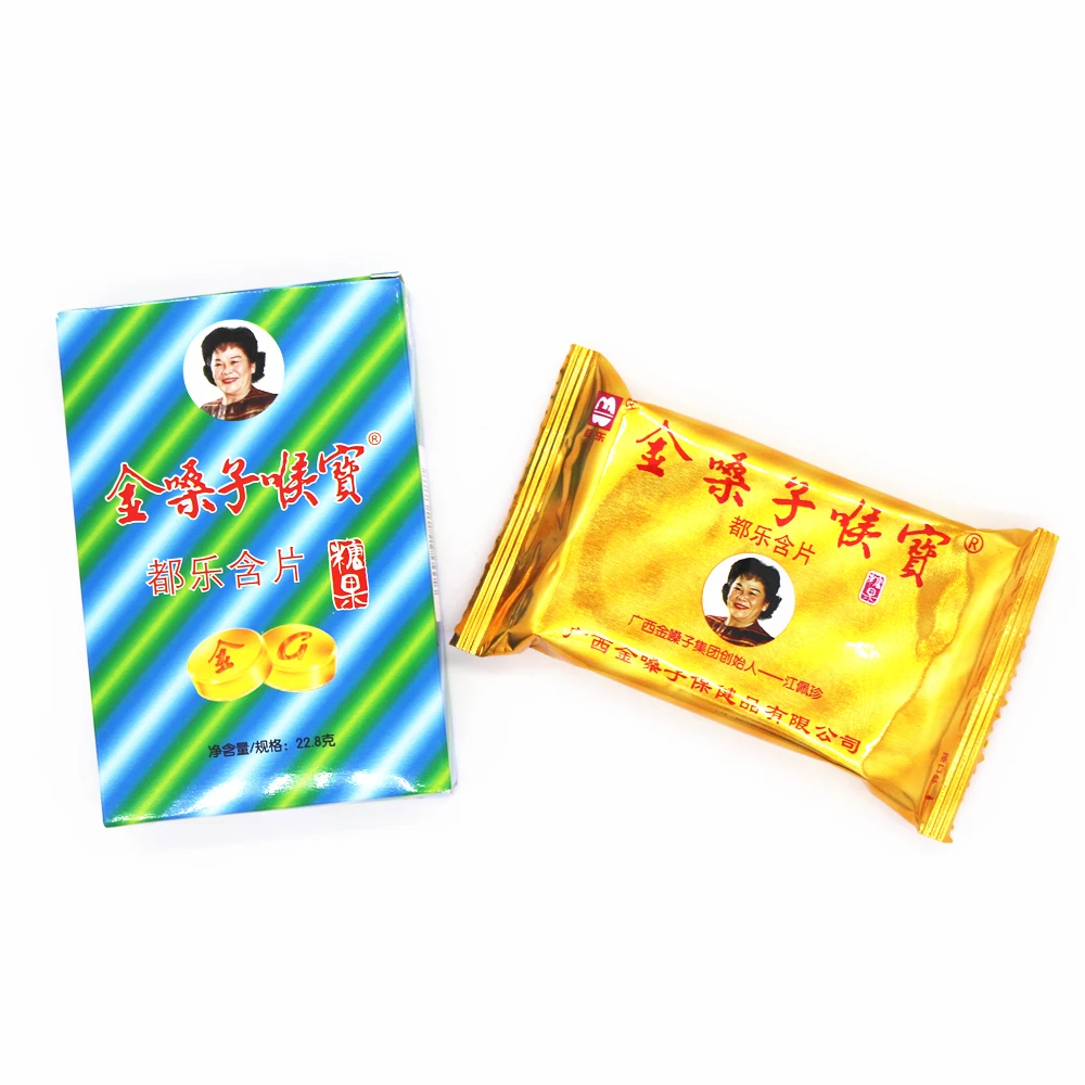 

Free shipping Golden Throat Throat Po 22.8 g / box of refreshing throat candy 12 pcs / box