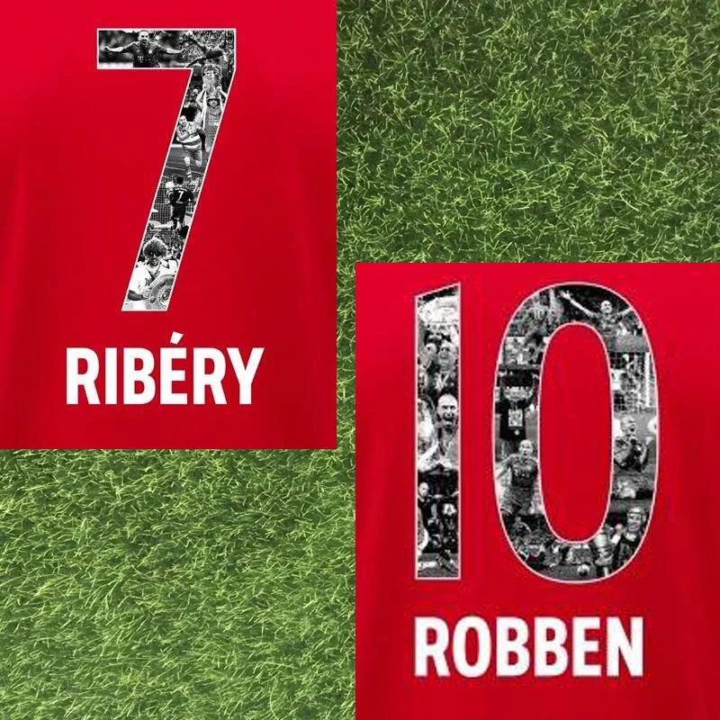 2019 специальный напутник для Robben Nameset Ribery печатная футбольная нашивка