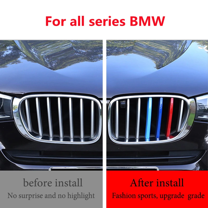 Автомобильная решетка для BMW M Sport E60 E39 E90 E46 E91 E92 F22 E81 F20 1 2 3 4 5 6 7 8 серии X1 X2 X3 X4 X6 X7