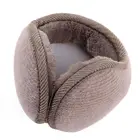 Новинка, модные женские и мужские зимние уличные теплые наушники, наушники, флисовые наушники бежевого, черного, серого, розового цветов