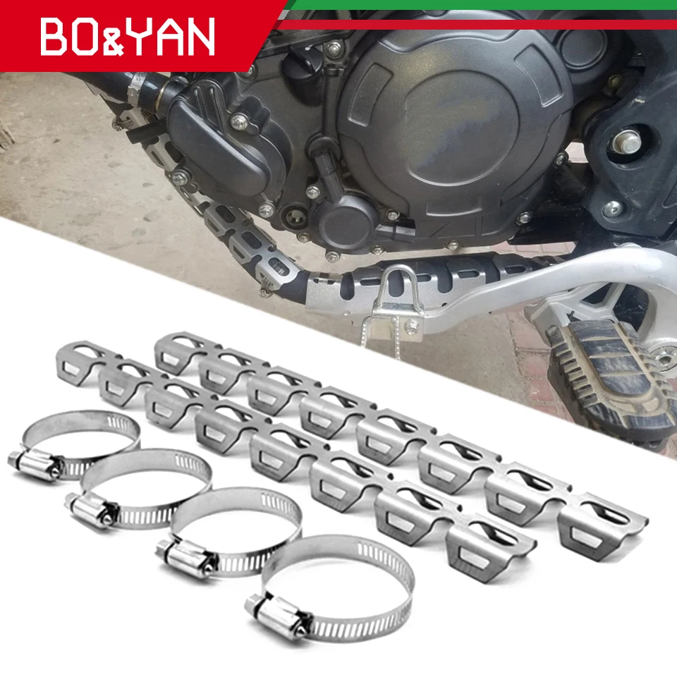 Для BMW R1200GS LC ADV F800GS F700GS F650GS глушитель выхлопной трубы мотоцикла теплозащитный