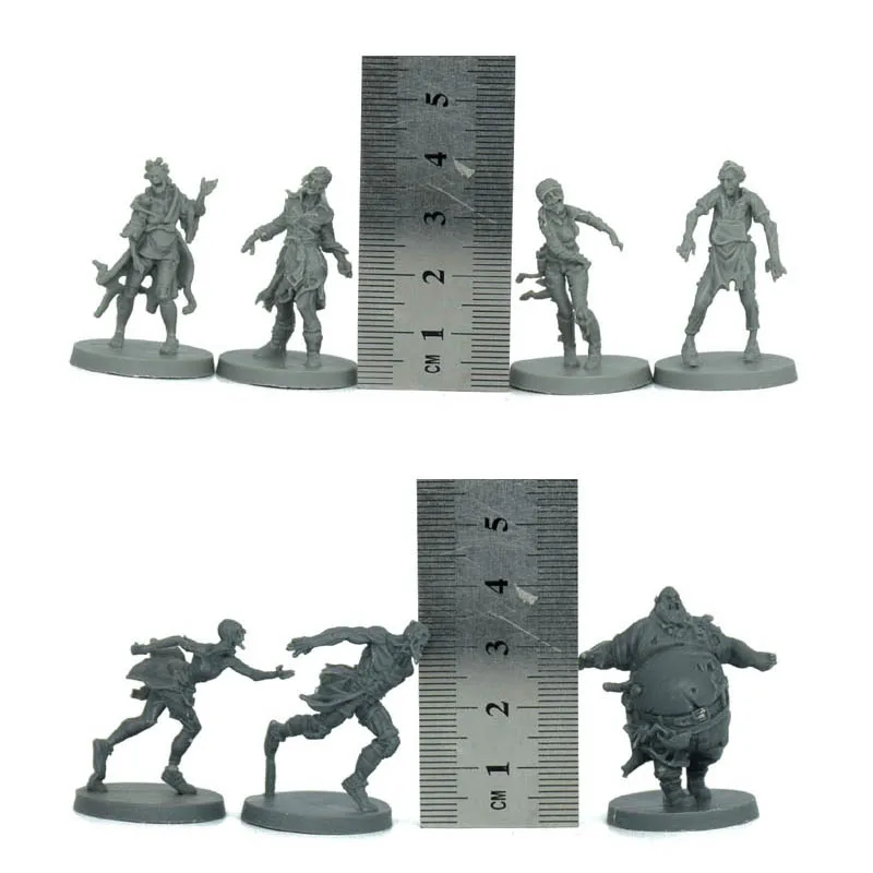 trpg miniatures board game zombicide genuine bulks 12 survivors amy doug elle josh lili lou odin zombies monster figure models free global shipping