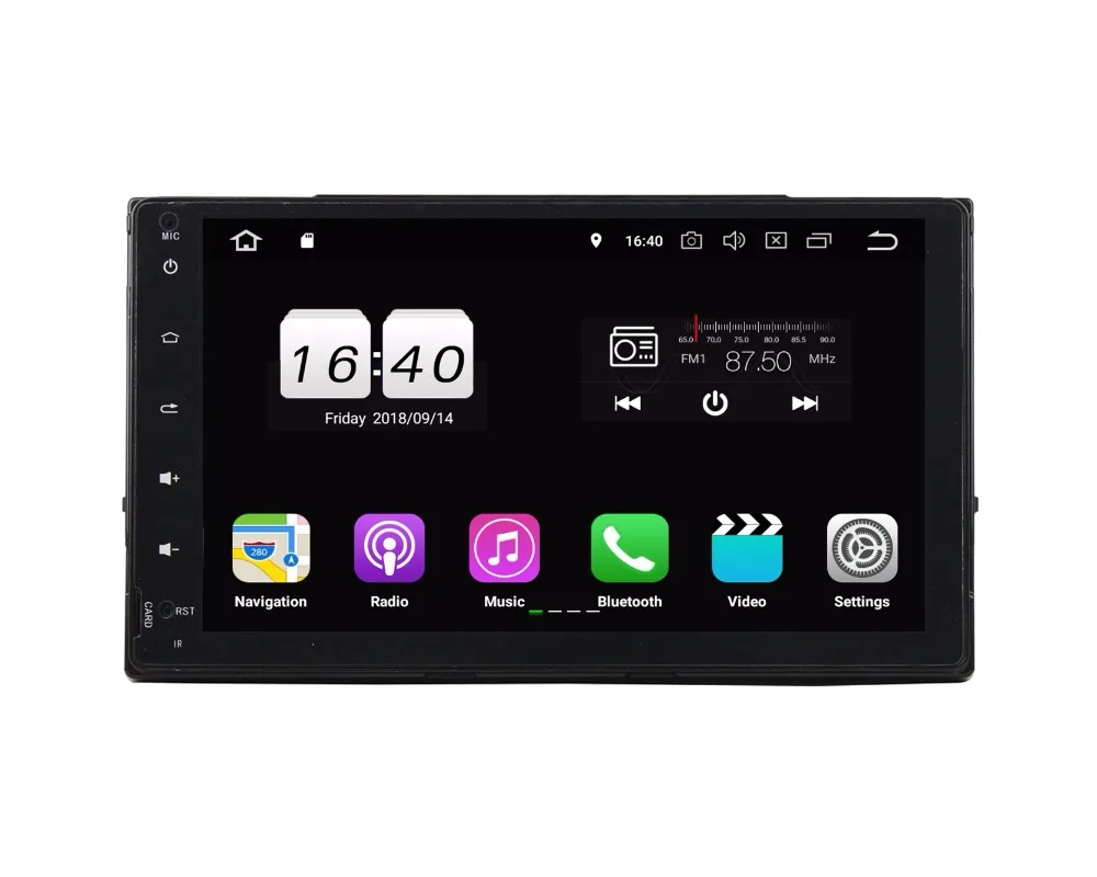 IPS Android 8 1 для Toyota Corolla 2016 2017 2 Гб ОЗУ 16 4 ядра автомобильный dvd-плеер Wifi автомобильное