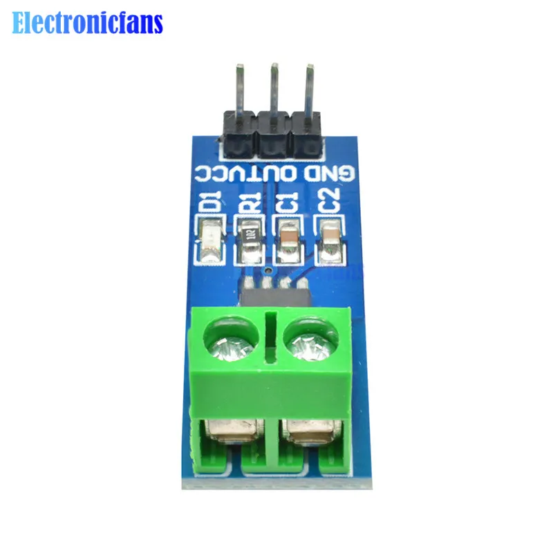 Дизайн 5A Диапазон тока модуль датчика ACS712 модуль для Arduino модуль