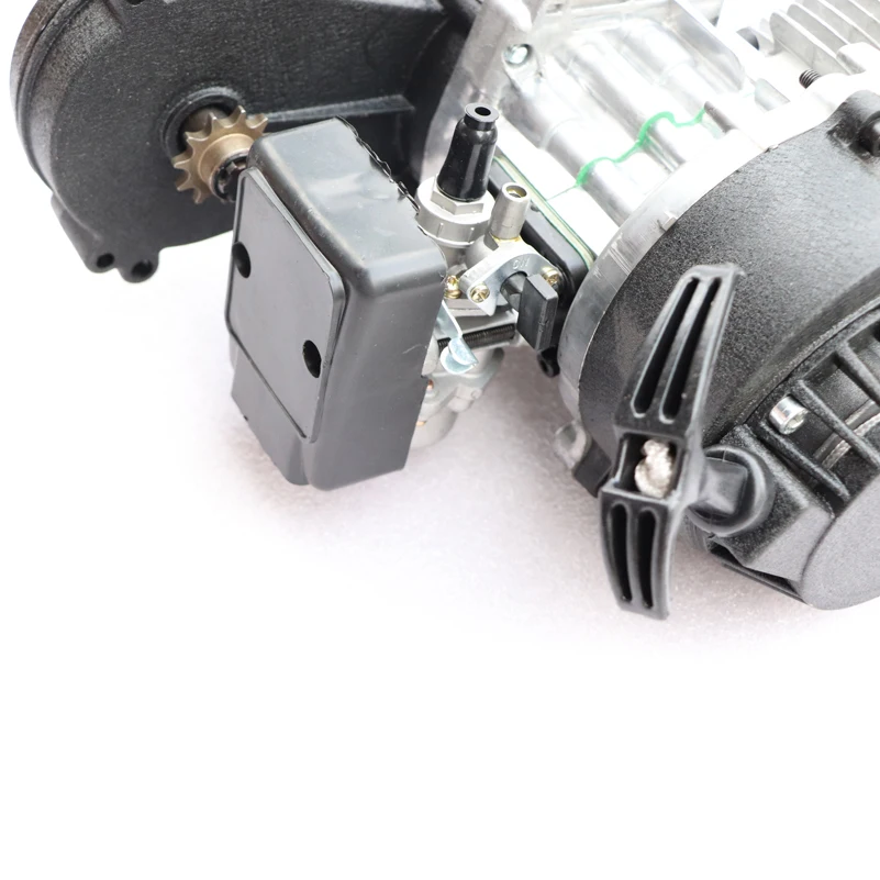 Двигатель 47cc для 2-тактного электрического пуска с трансмиссией мини-мотоцикла