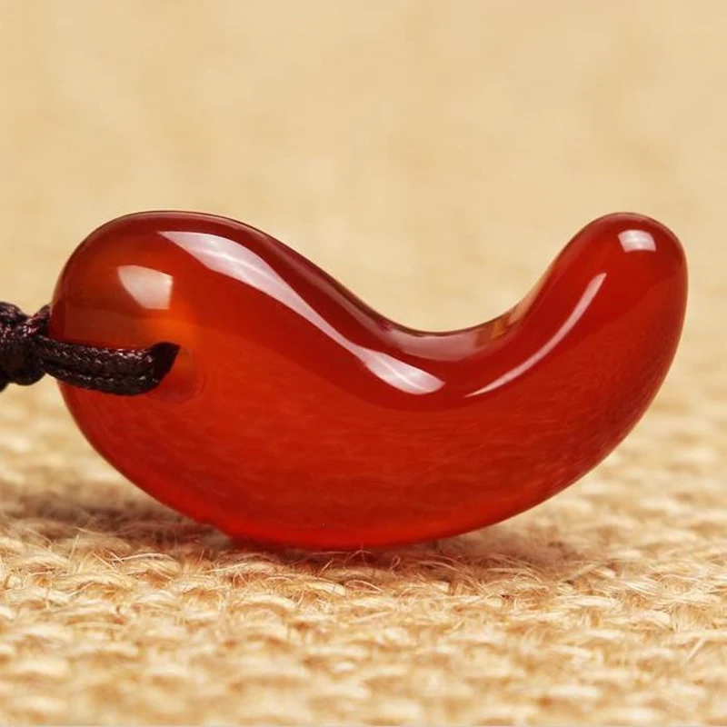 Natural Obsidian Pendant Tai Chi Necklace Magatama Agate Lucky Amulet Jade Jewelry Gift Men Women | Украшения и аксессуары