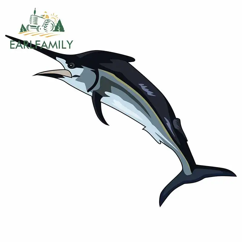 EARLFAMILY (13 см) для рыбы виниловые наклейки на машину Материал наклейка личности