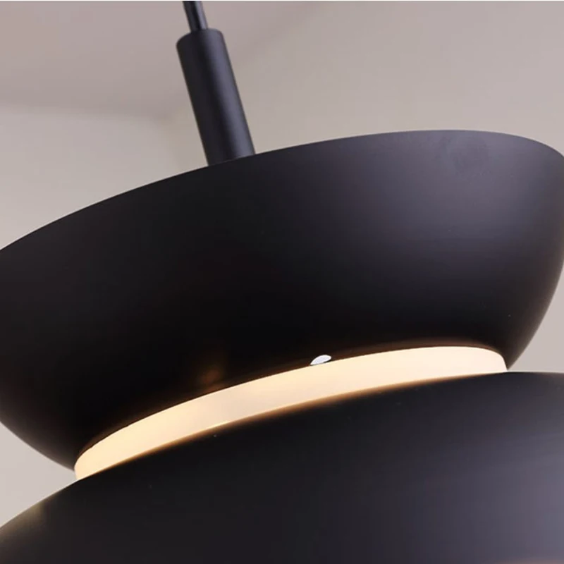 

Modern simple aluminum pendant lights, dining table kitchen bedside bar coffee shop decorative chandelier