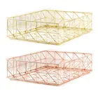 Скандинавская корзина для хранения журналов из кованого железа, Настольный органайзер для всякой всячины, стойка-держатель, офисные принадлежности