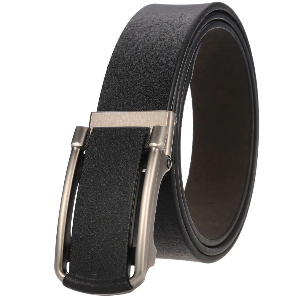 New men's Leisure Business Belt Toothless Automatic Buckle Belt Men Belts for High Quality Designer Belts LY136-21805-1