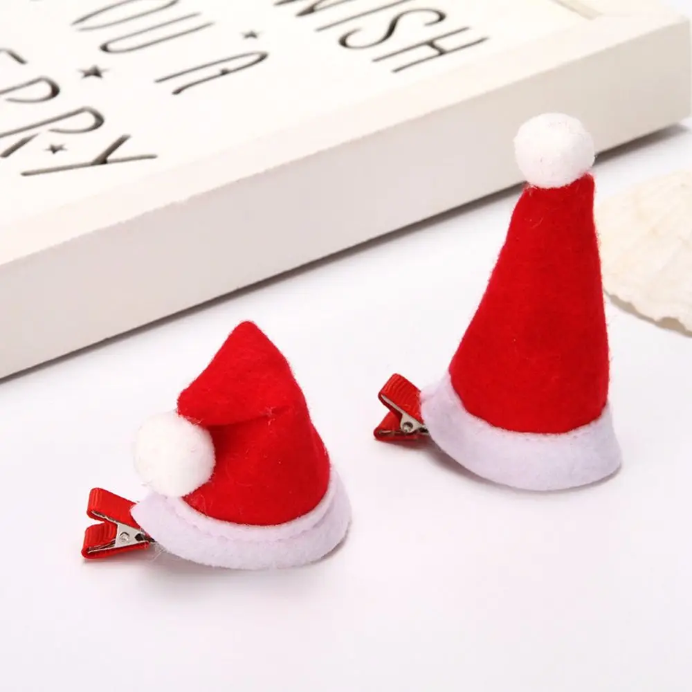 

New Christmas Series Hair Clip Elk Ears Santa Claus Snowflake Bow Hairpin Sweetheart Party Hair Accessories New Year Gifts
