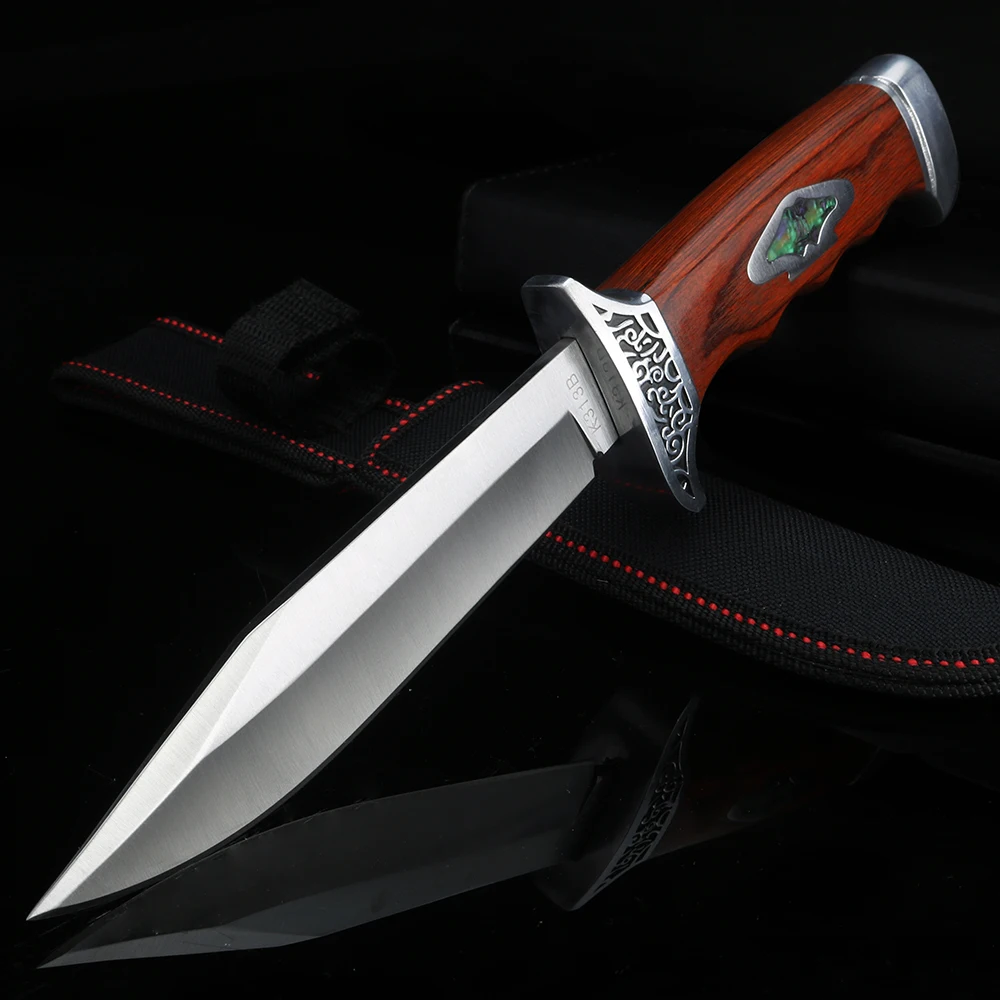 Нож с коротким лезвием. Нож с рифленым лезвием. Ka-Bar 1207. Feral Blade.