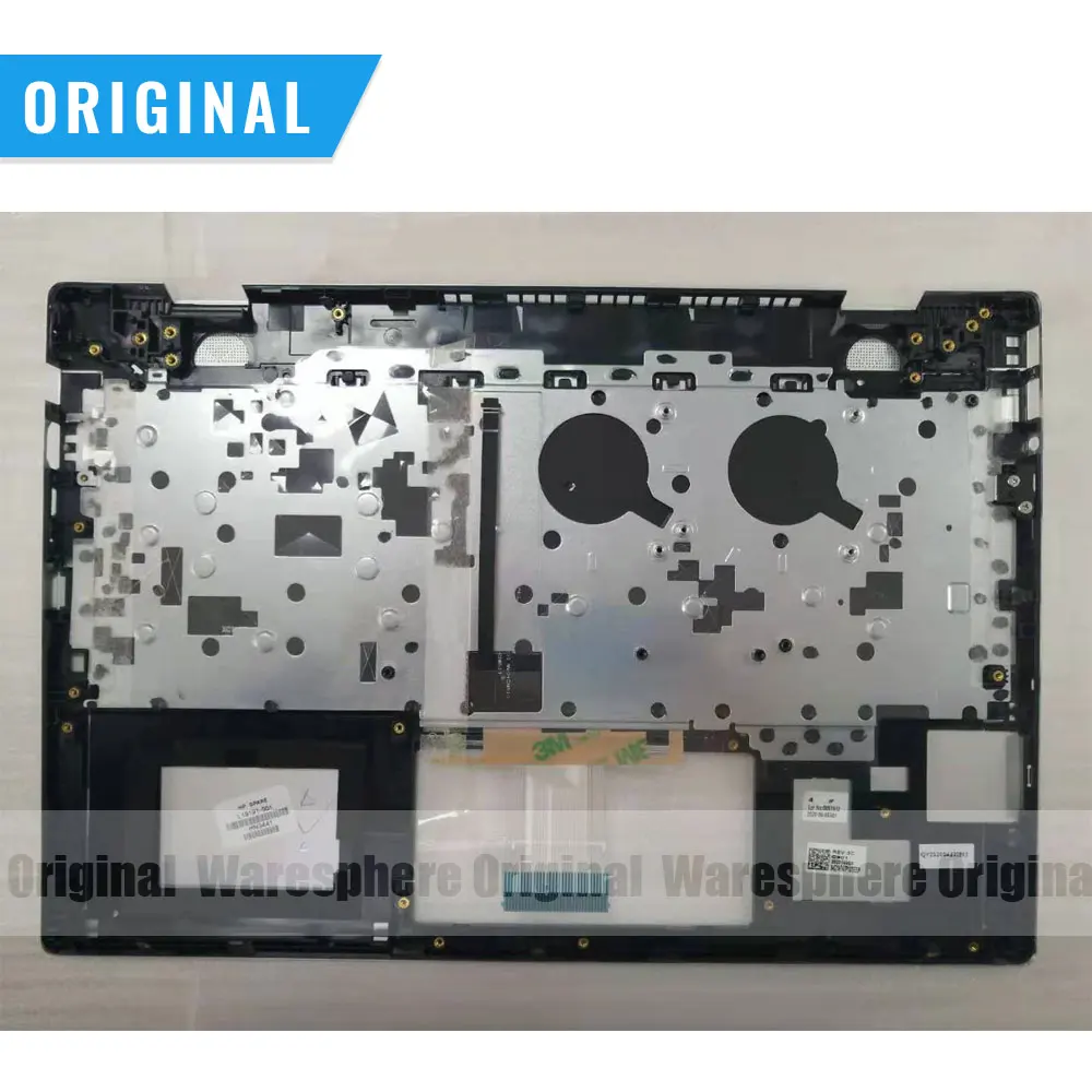 new original palmrest with us keyboard for hp 14 ce tpn q207 l19191 001 top cover with without fingerprint hole silver free global shipping