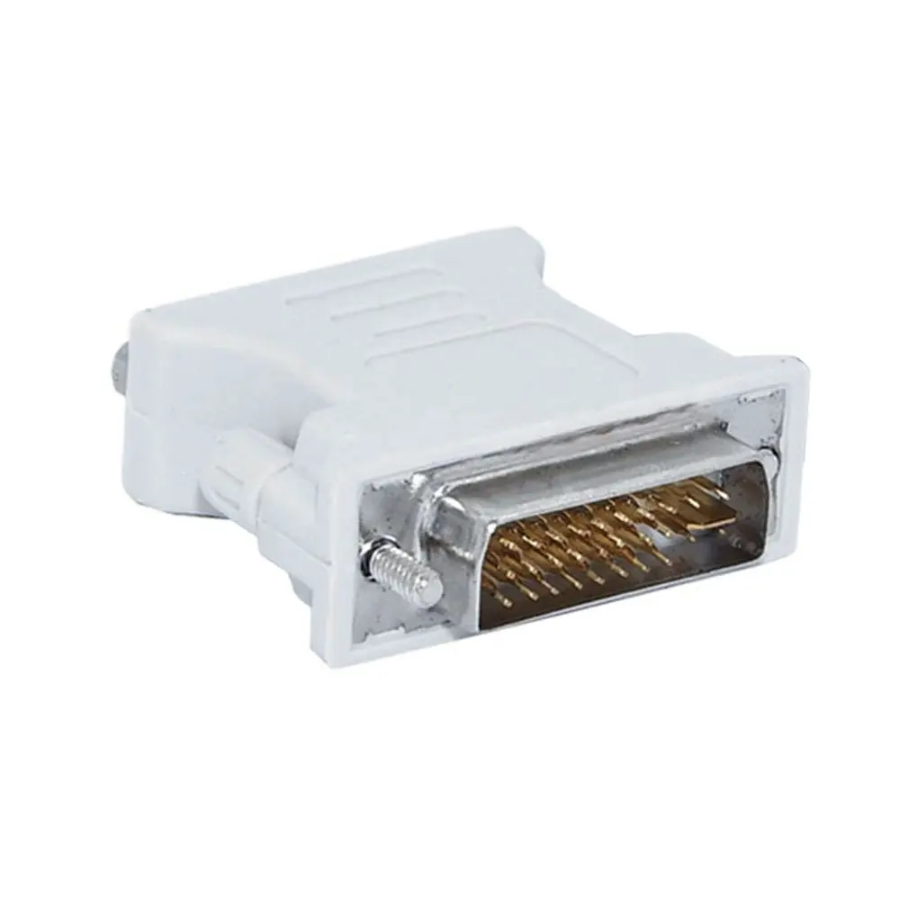 

L-Shape DVI-I to VGA Adapter,90 Degree DVI 24+5 29Pin Male to VGA 15 Pin Female Converter Connecter Adapter for Laptop