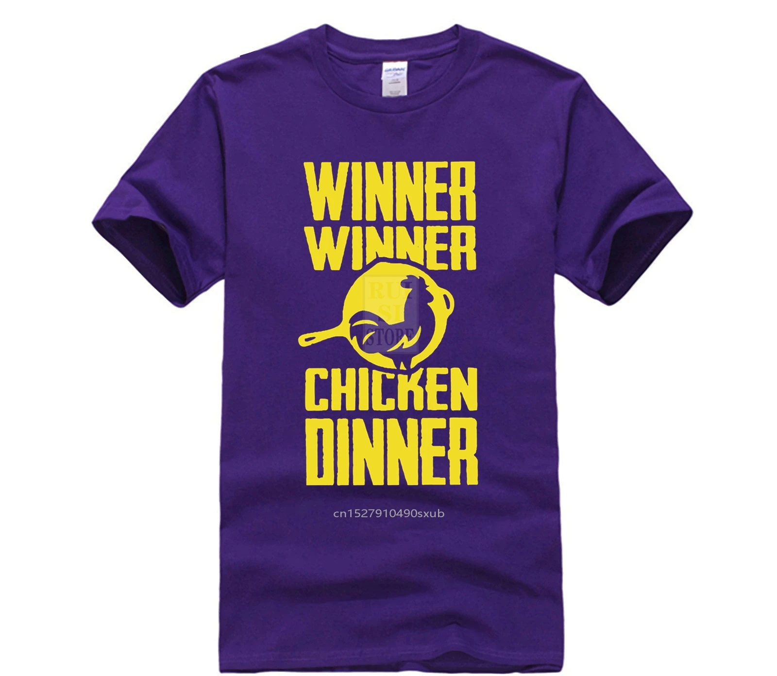 

Winner Winner Chicken Dinner T Shirts Short Sleeves Vintage Funny O Neck T Shirt Leisure