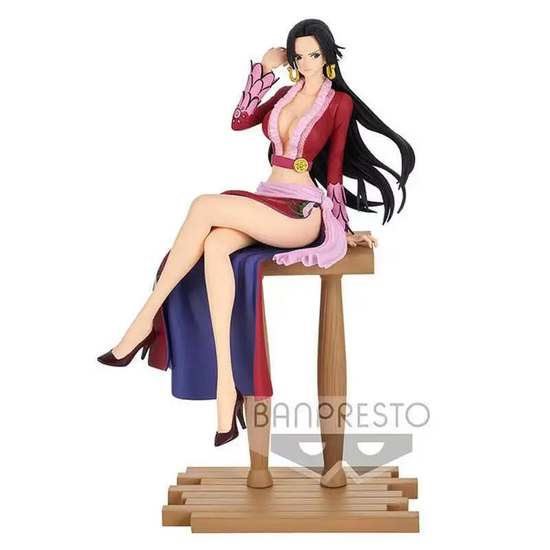 Аниме One Piece Boa Hancock ПВХ экшн-фигурка настольное украшение Коллекционная модель игрушки подарок
